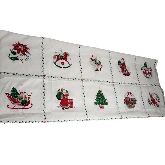 Vtg Cranston Christmas Stencil Picture Book Patches Applique Quilt Blocks - Picture 2 of 3